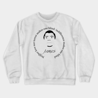 James Baldwin Quote Crewneck Sweatshirt